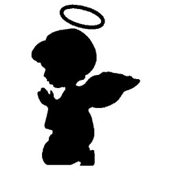 Little angel praying