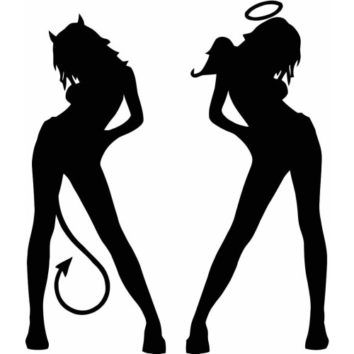 Angel and Devil hip sway