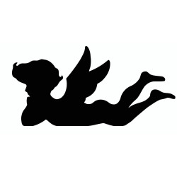 Cherub laying down