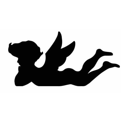 Cherub laying down