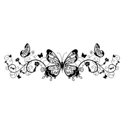 3 Butterfly Banner