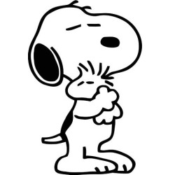 Snoopy with Woodstock