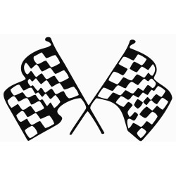 Checkered flags