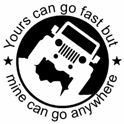 Yours can go fast