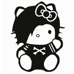 Goth Hello Kitty