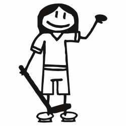 Girl hockey