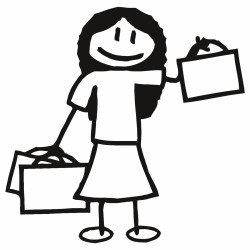 Girl shopper