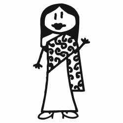 Mom sari