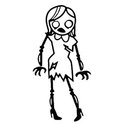 Girl Teen Zombie