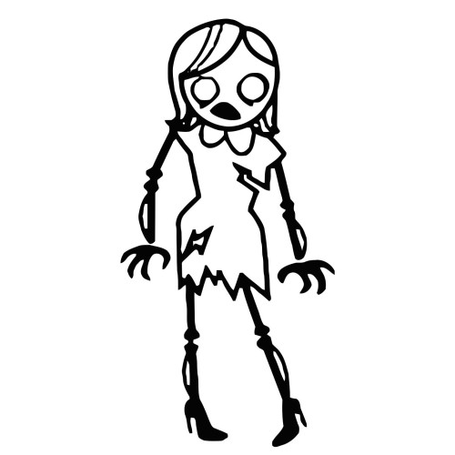 Girl Teen Zombie