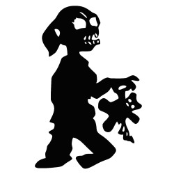 Girl zombie 2