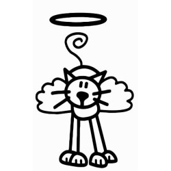 Cat angel