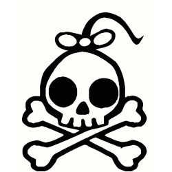 Girl skull