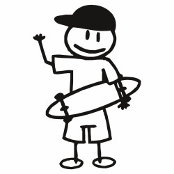 Boy skateboard