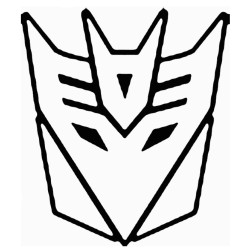 decepticon outline