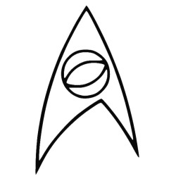 star trek science insignia