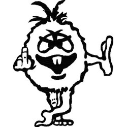 creature flip off