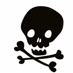 Skull and crossbones 3